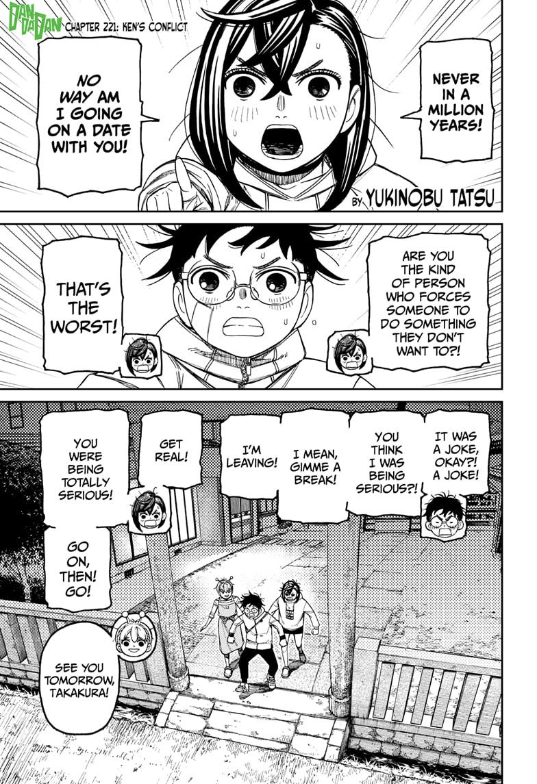 Dandadan Chap 221 - Next Chap 222