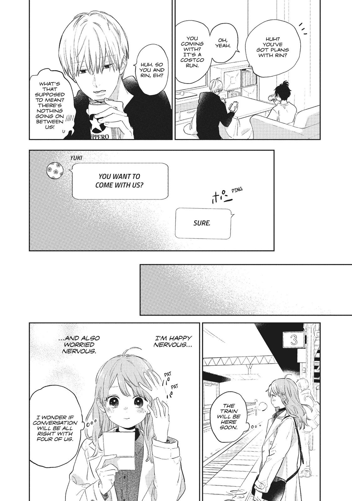 Yubisaki to Renren Chap 5 - Next Chap 6