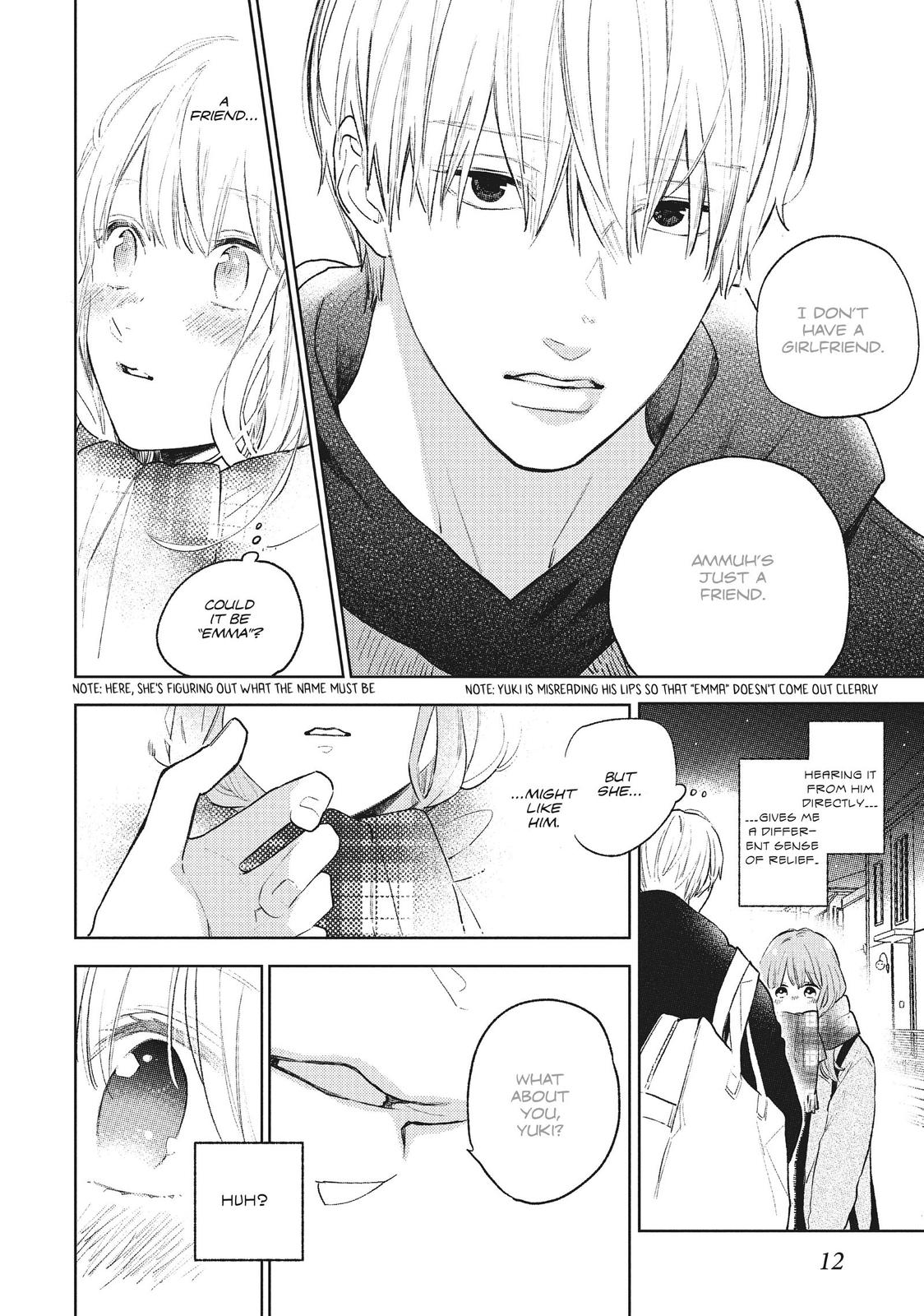Yubisaki to Renren Chap 5 - Next Chap 6