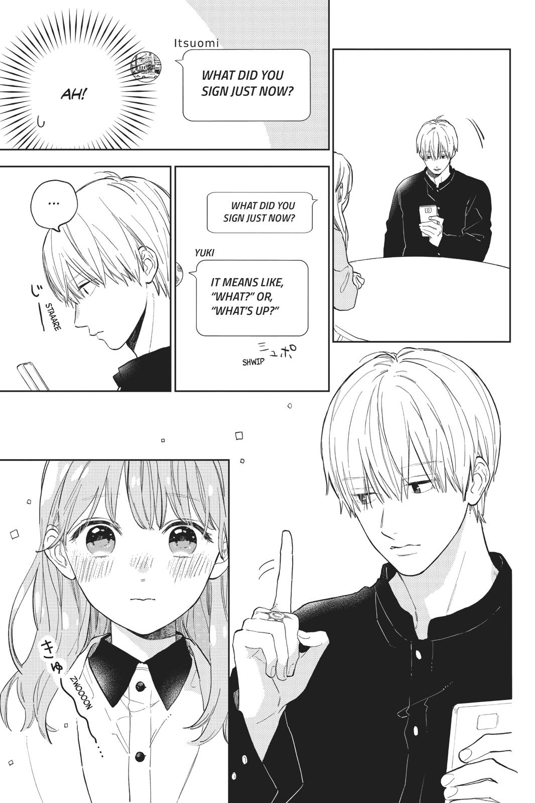 Yubisaki to Renren Chap 3 - Next Chap 4
