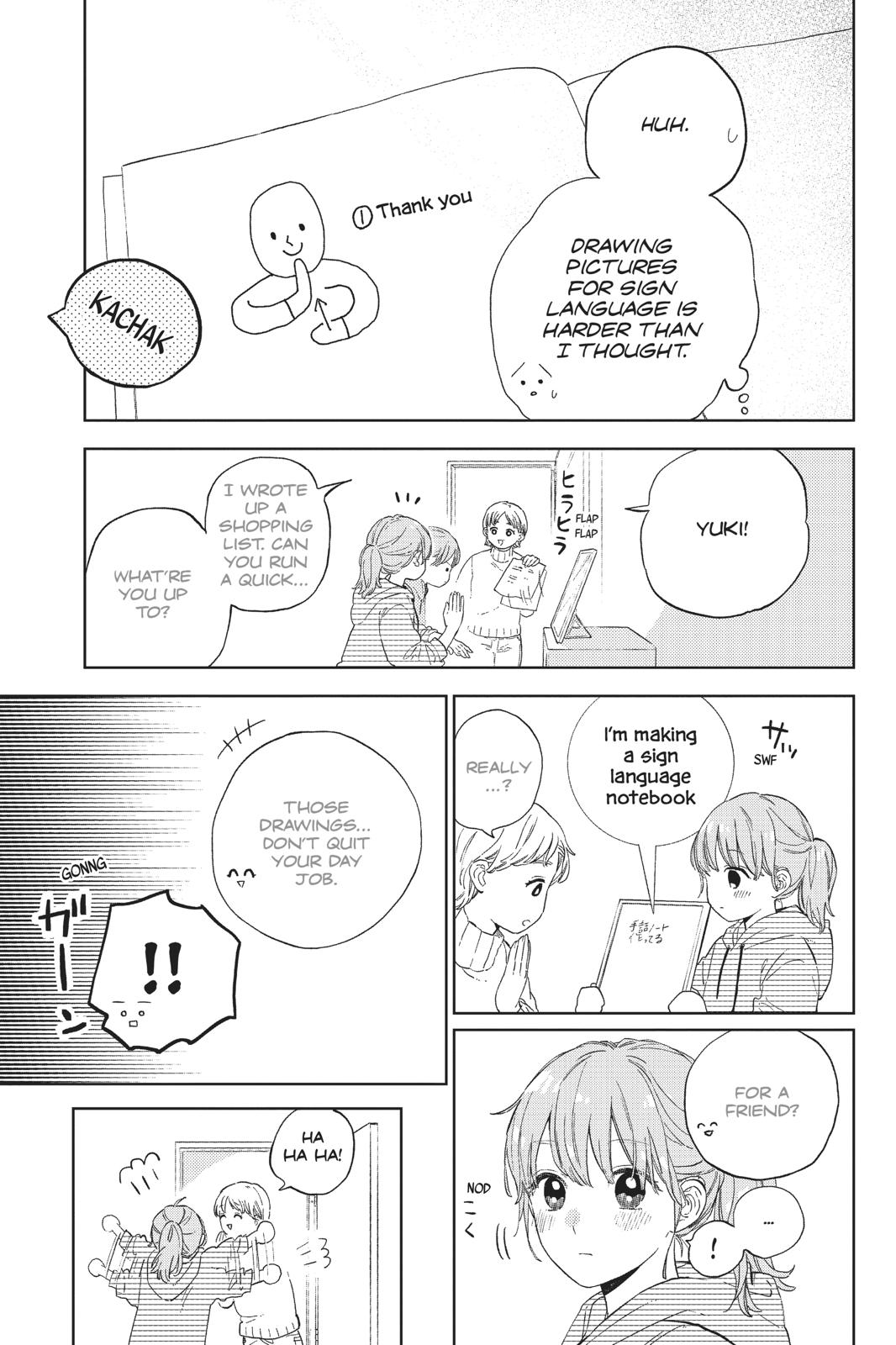 Yubisaki to Renren Chap 3 - Next Chap 4