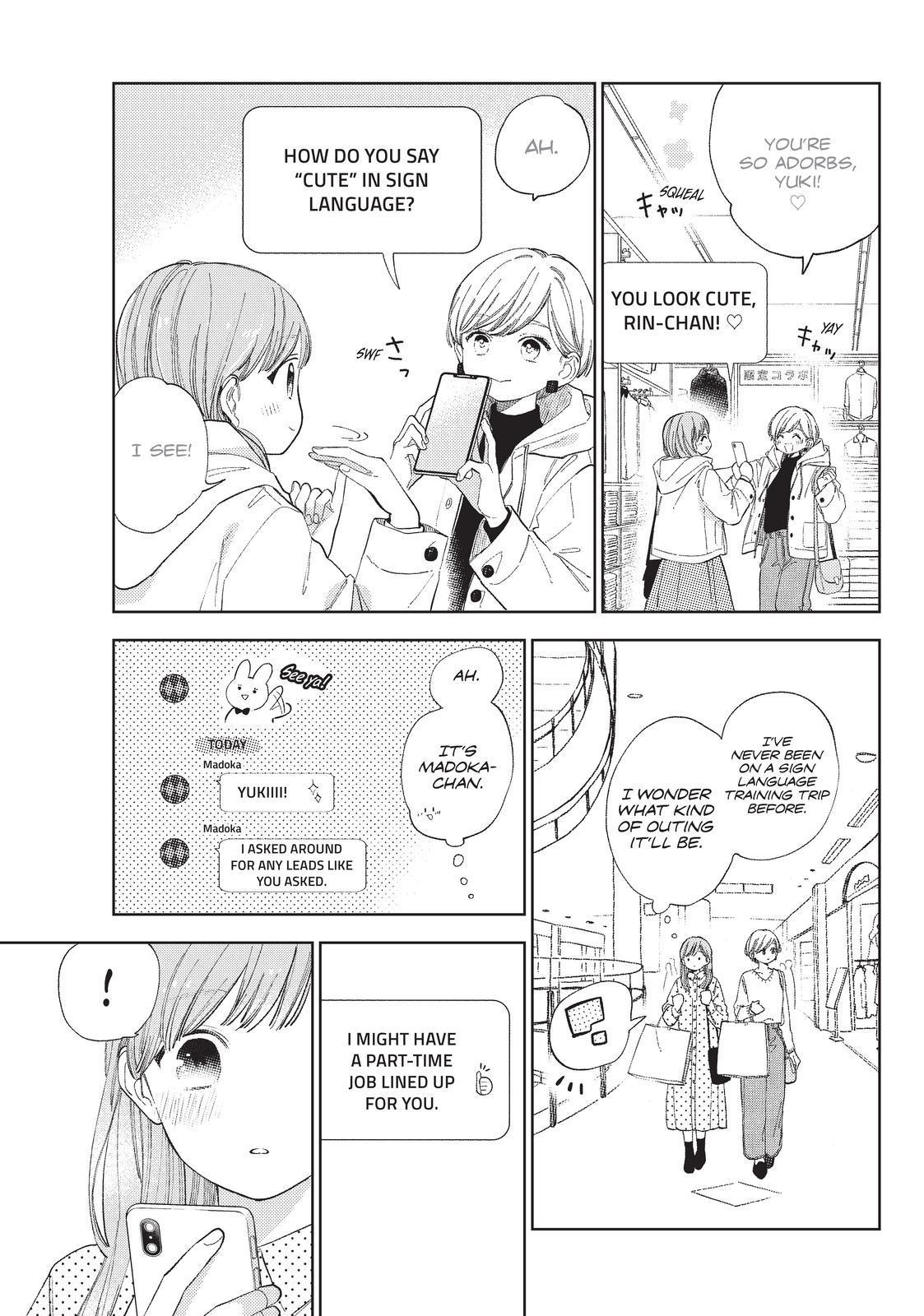Yubisaki to Renren Chap 14 - Next Chap 15