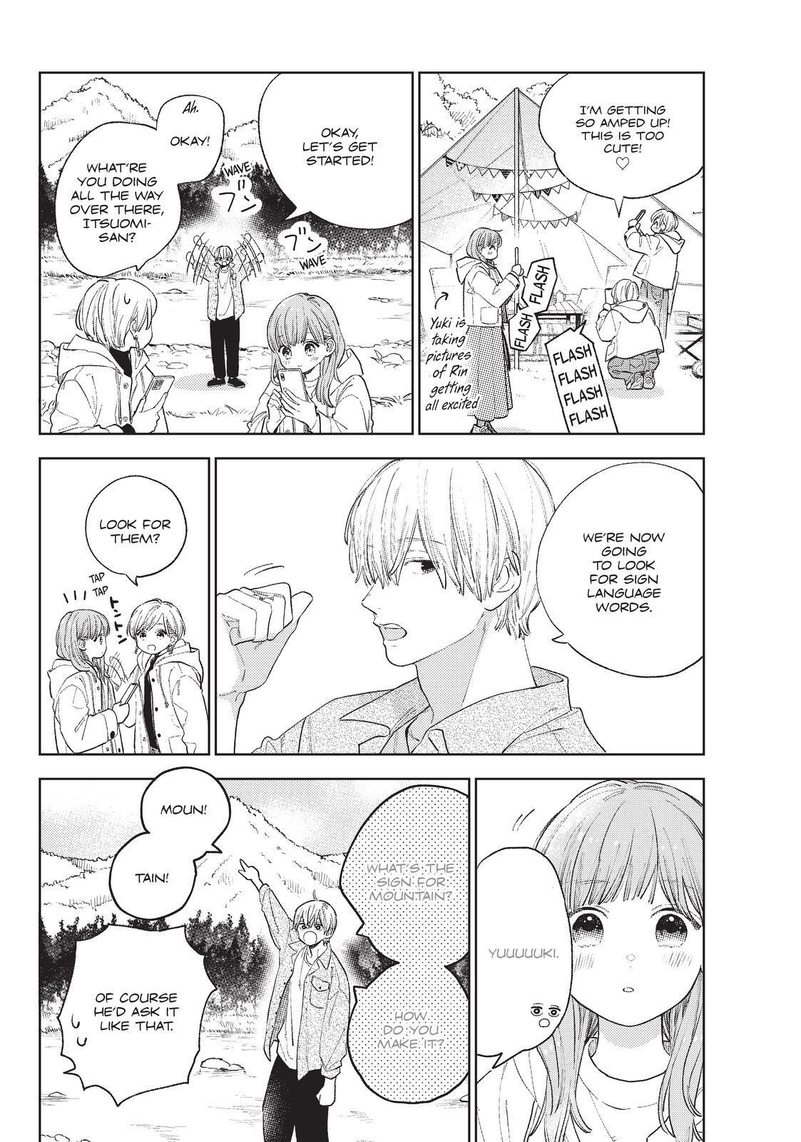 Yubisaki to Renren Chap 14 - Next Chap 15