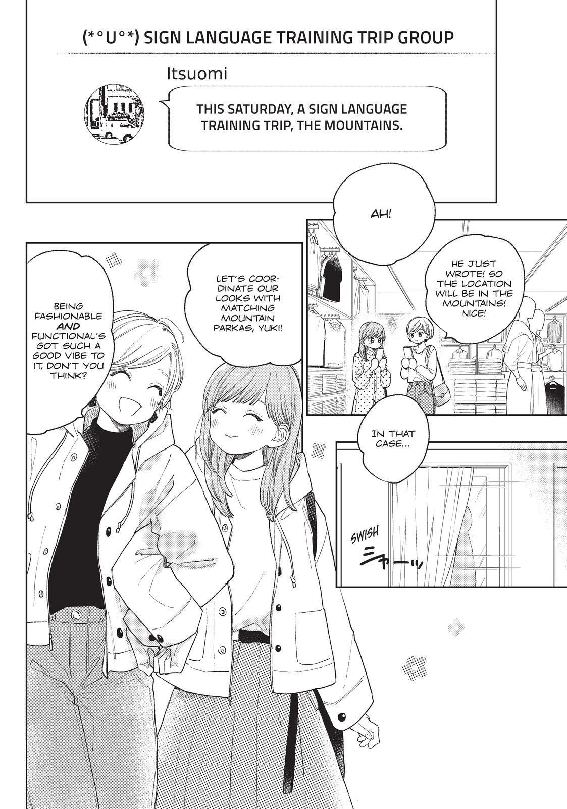 Yubisaki to Renren Chap 14 - Next Chap 15