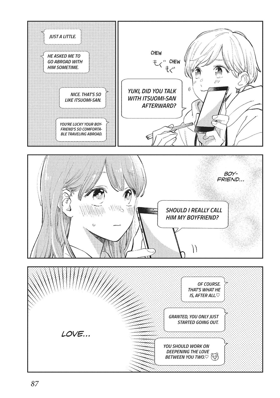 Yubisaki to Renren Chap 11 - Next Chap 12
