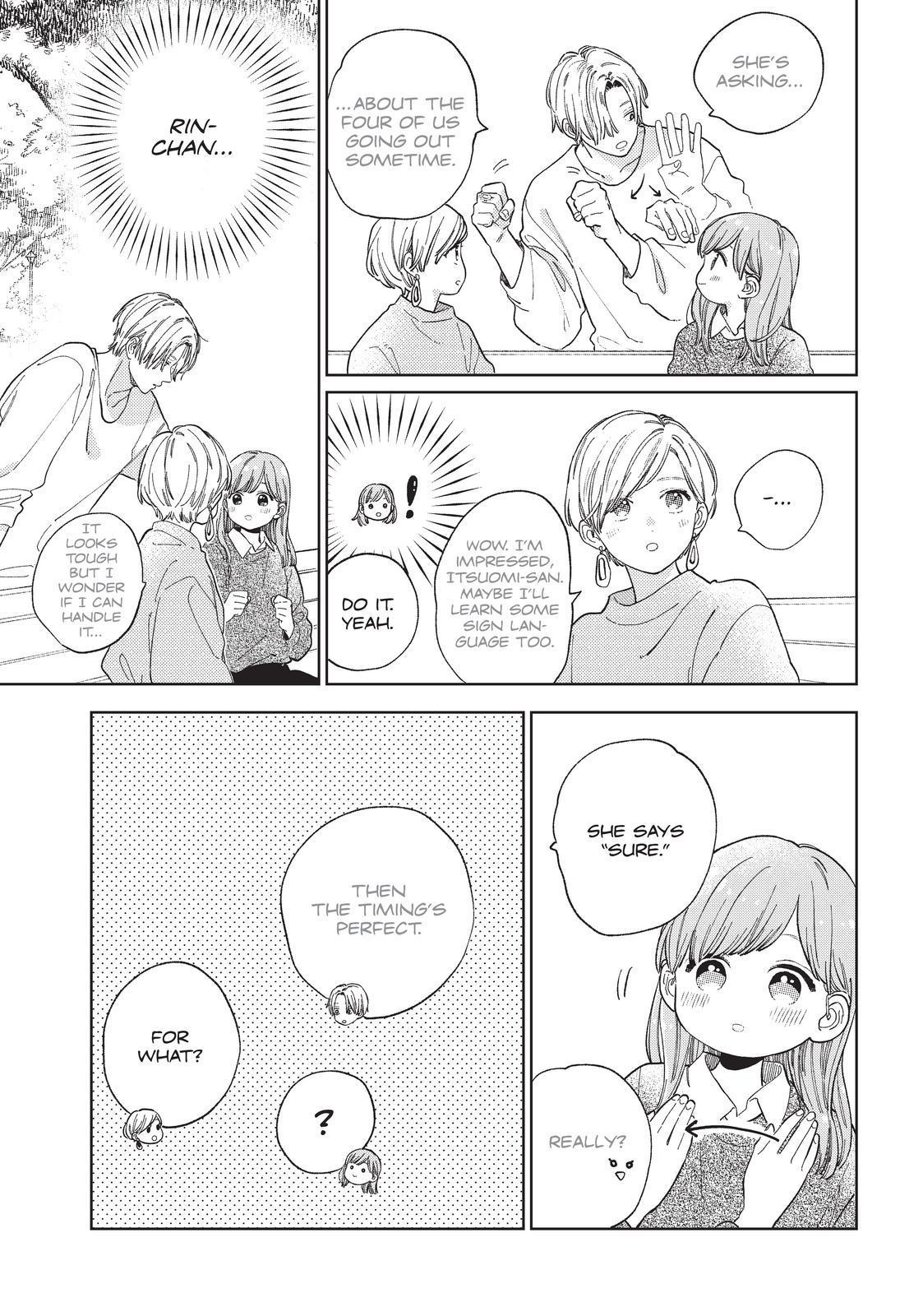 Yubisaki to Renren Chap 13 - Next Chap 14