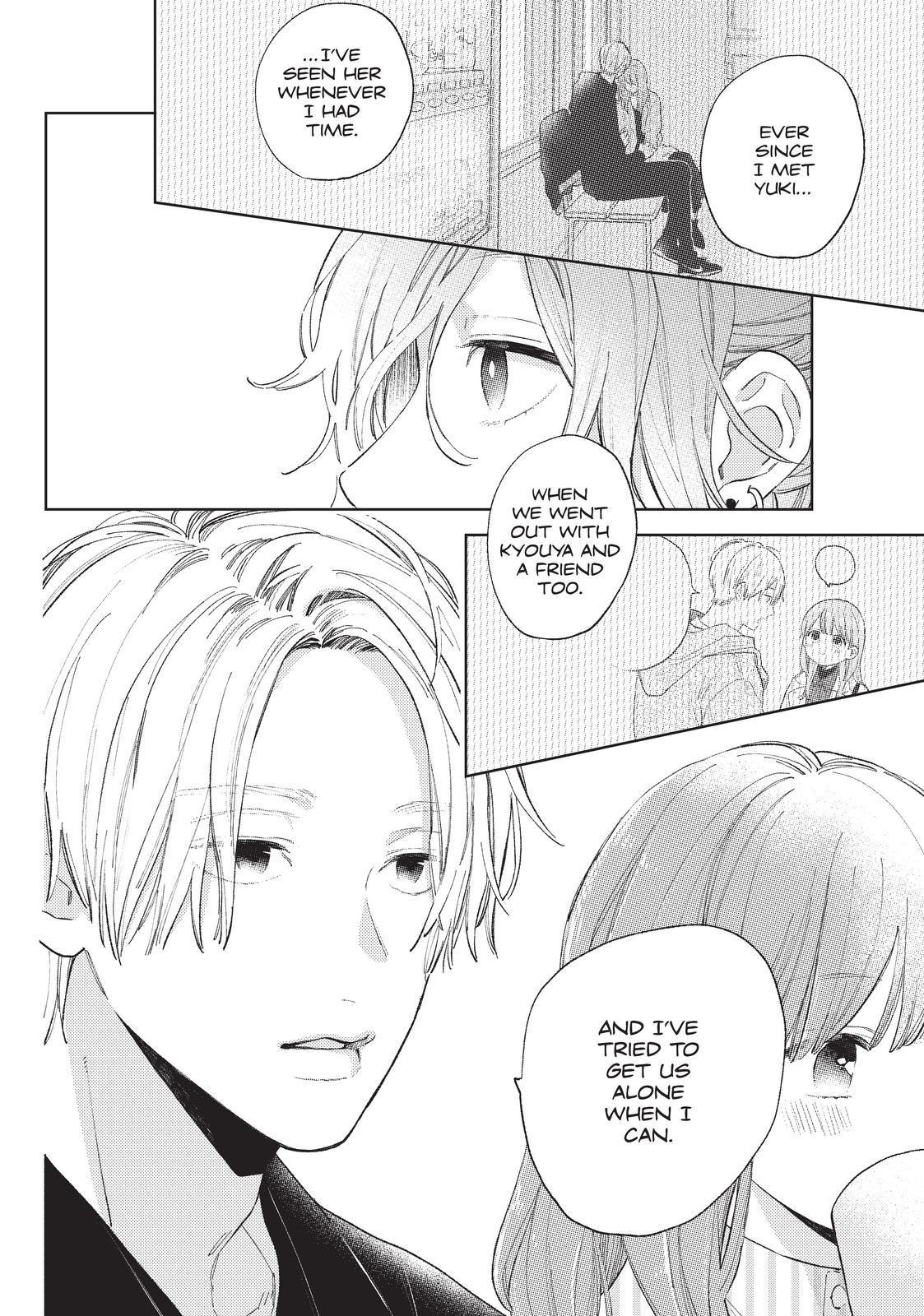 Yubisaki to Renren Chap 13 - Next Chap 14