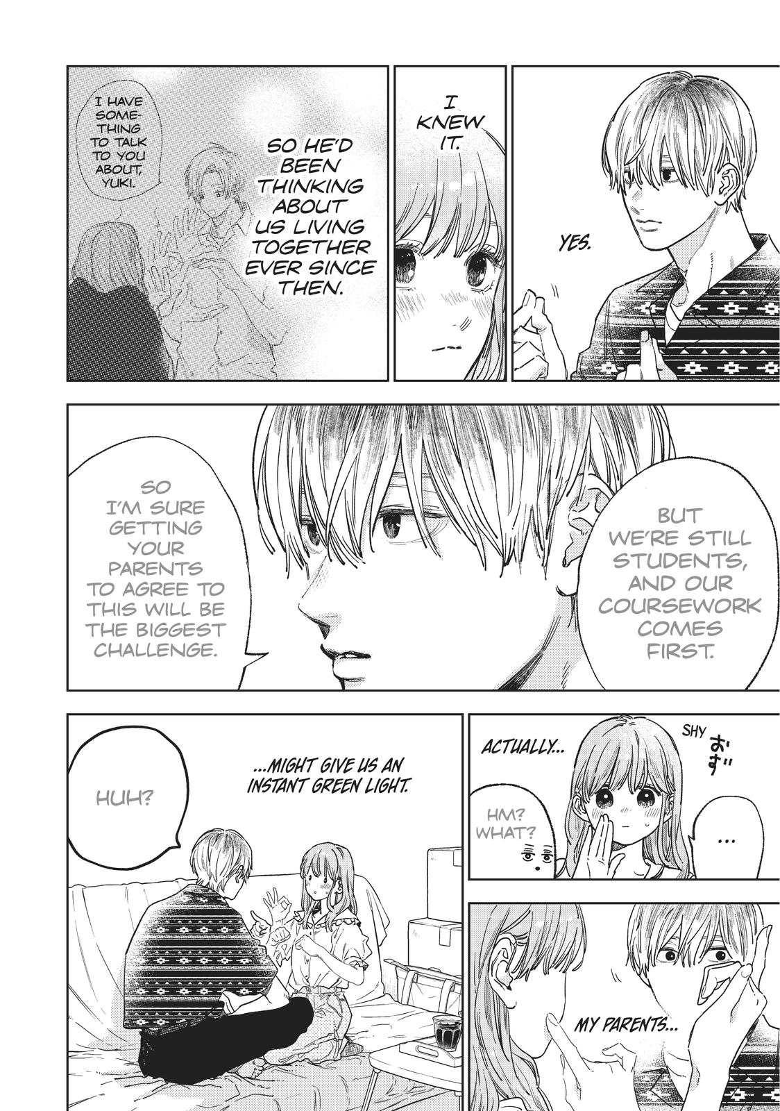 Yubisaki to Renren Chap 29 - Next Chap 30