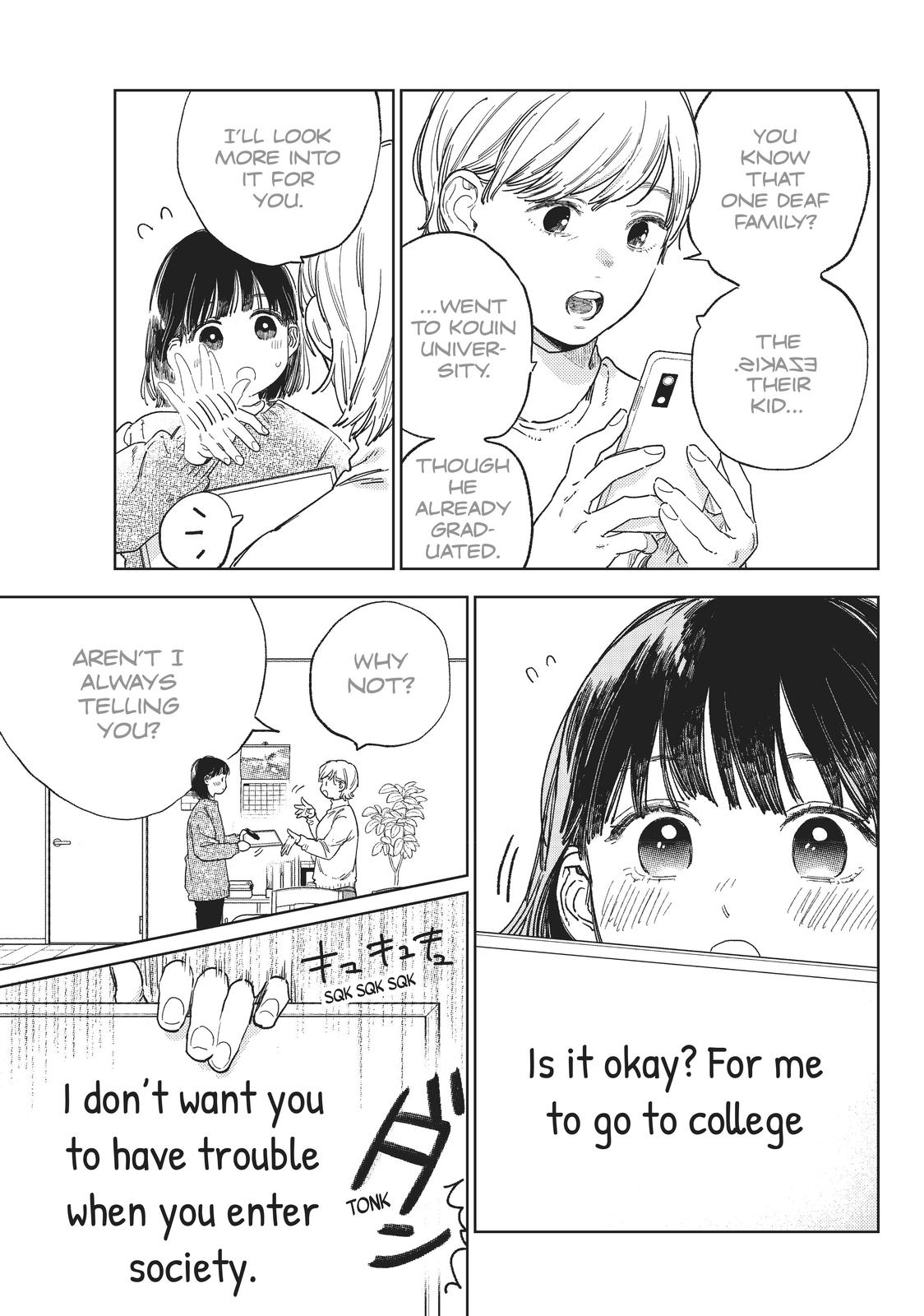 Yubisaki to Renren Chap 29 - Next Chap 30