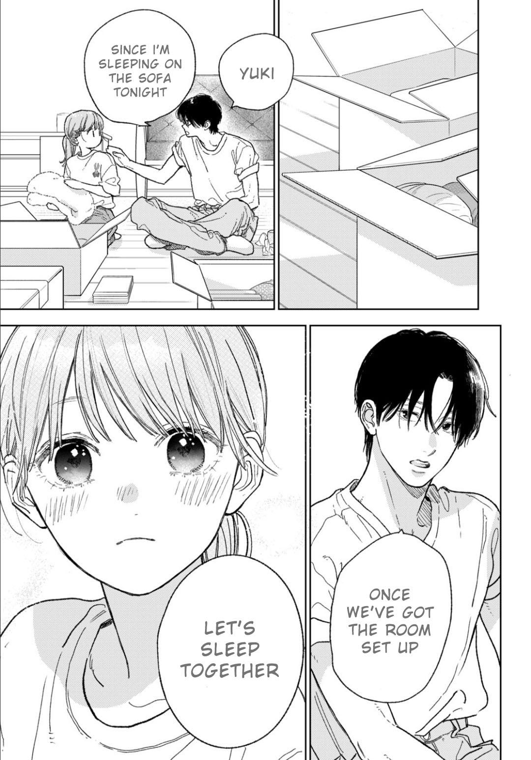 Yubisaki to Renren Chap 37 - Next Chap 38