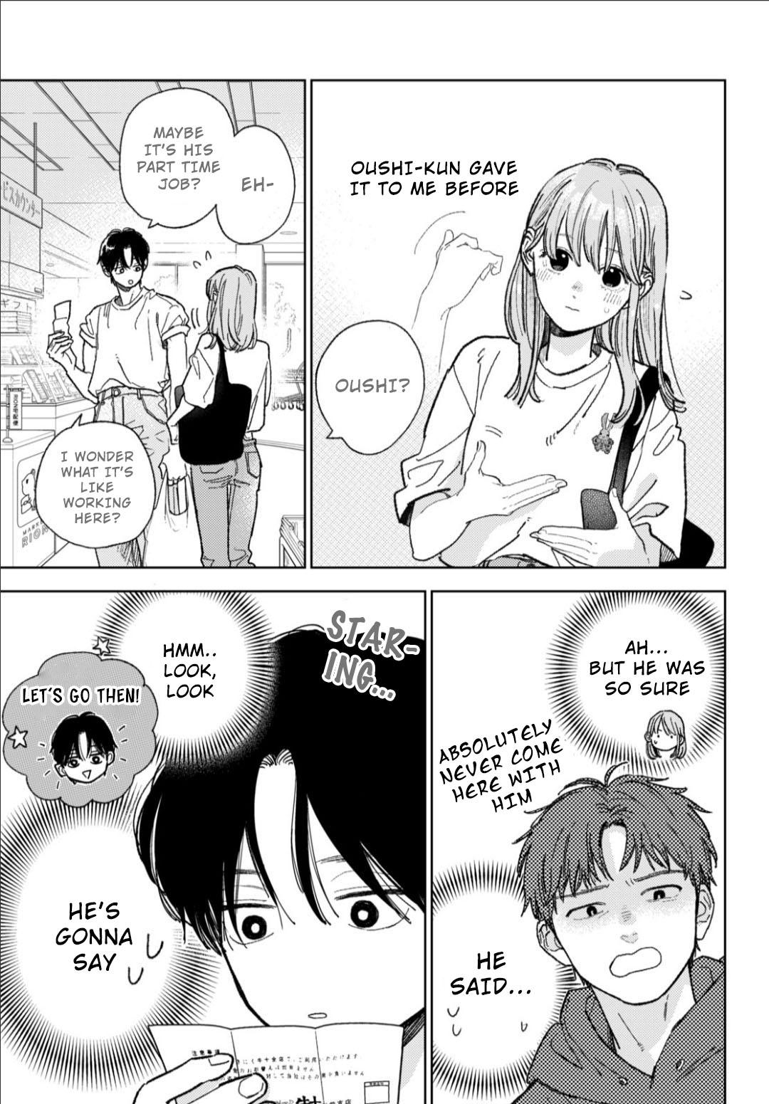 Yubisaki to Renren Chap 37 - Next Chap 38