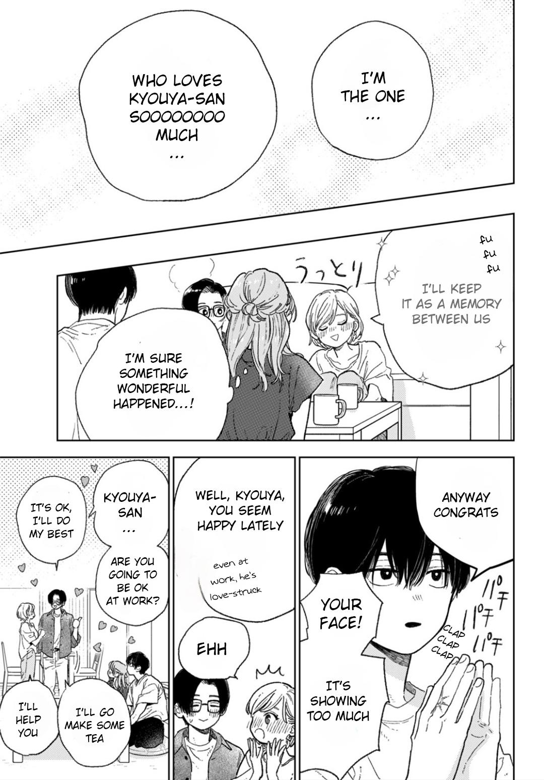 Yubisaki to Renren Chap 34 - Next Chap 35