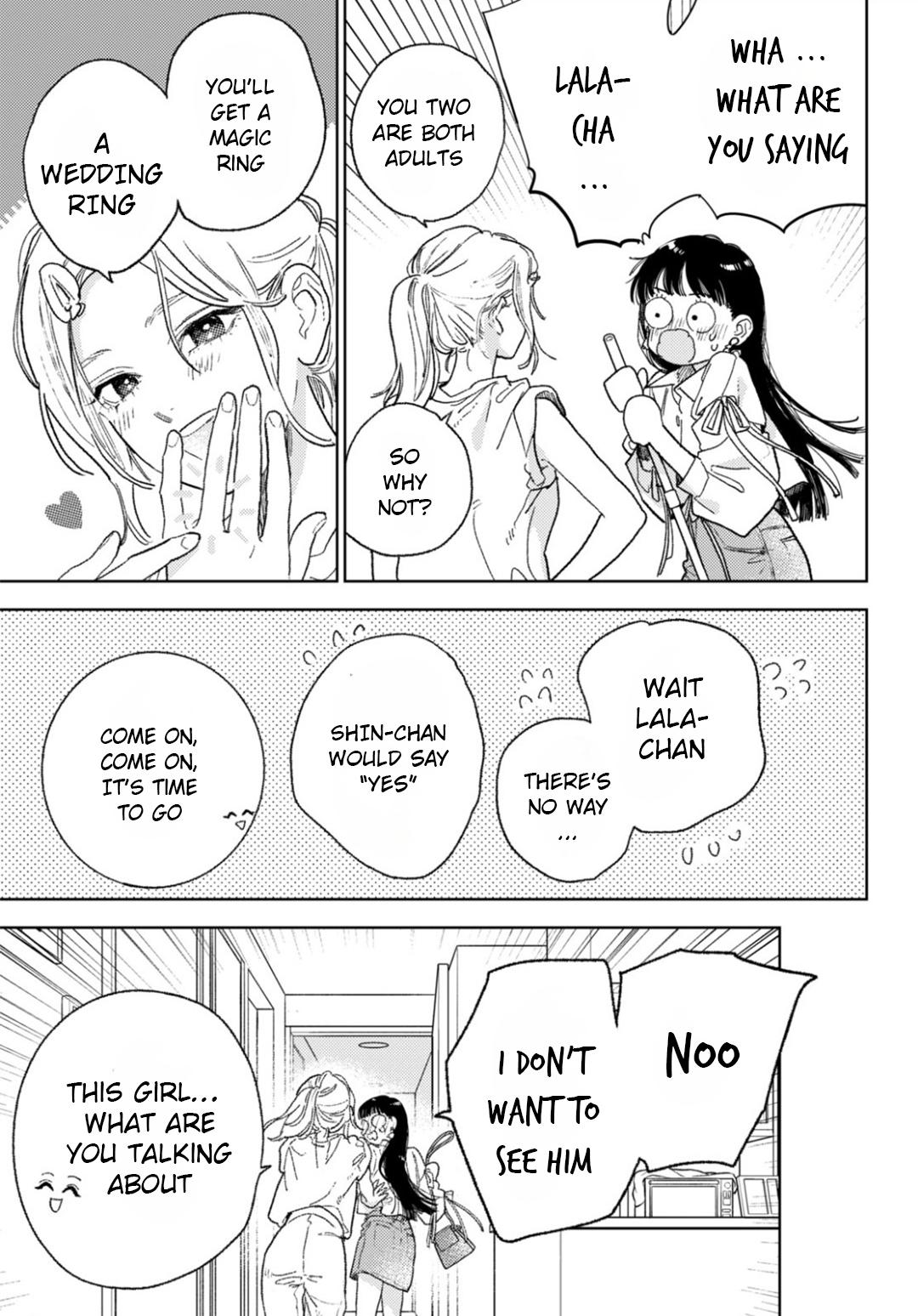 Yubisaki to Renren Chap 34 - Next Chap 35