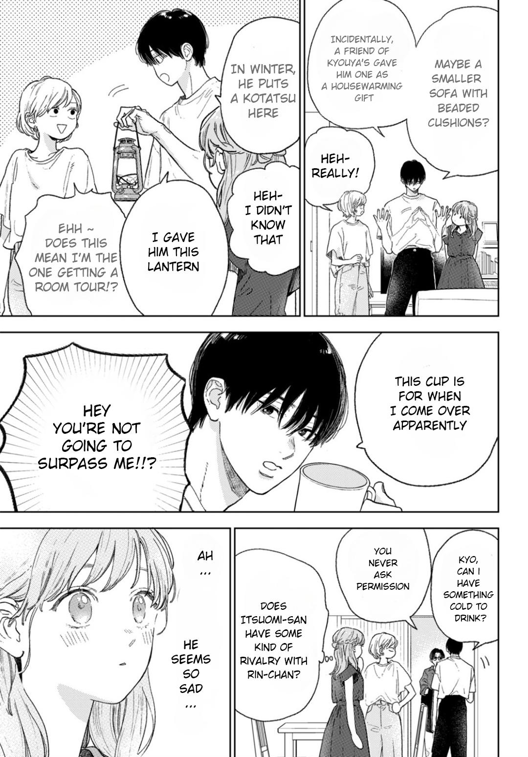 Yubisaki to Renren Chap 34 - Next Chap 35