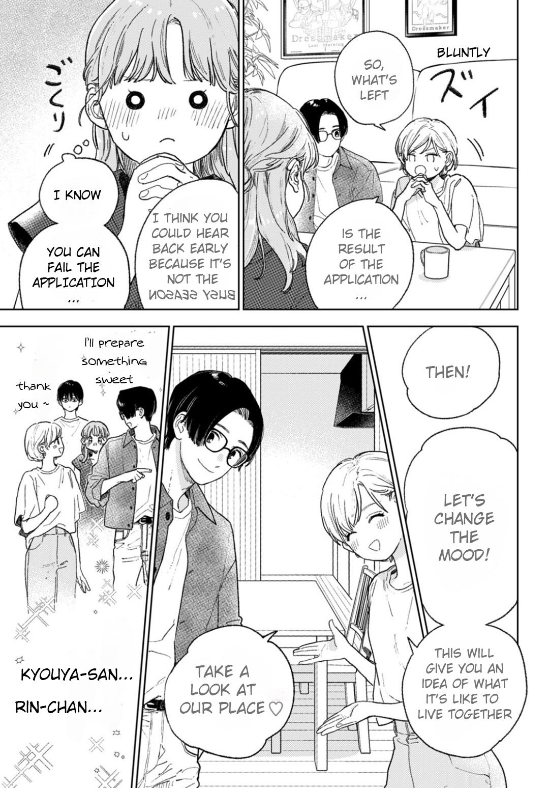 Yubisaki to Renren Chap 34 - Next Chap 35
