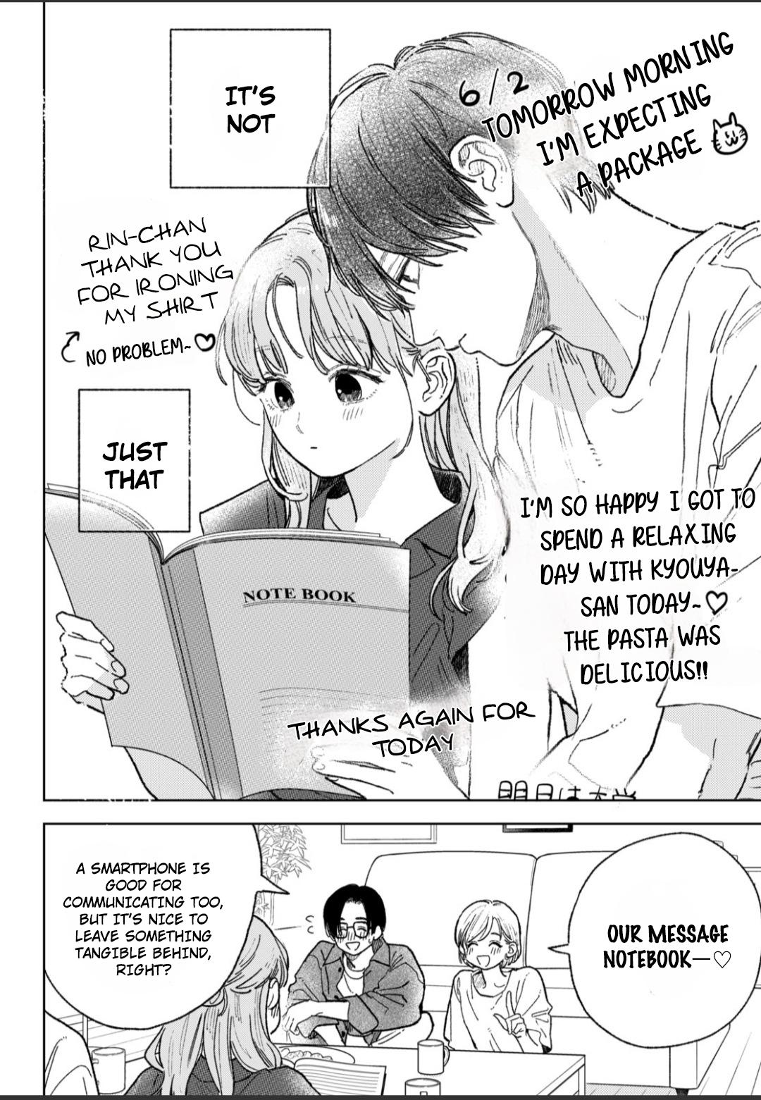 Yubisaki to Renren Chap 35 - Next Chap 36