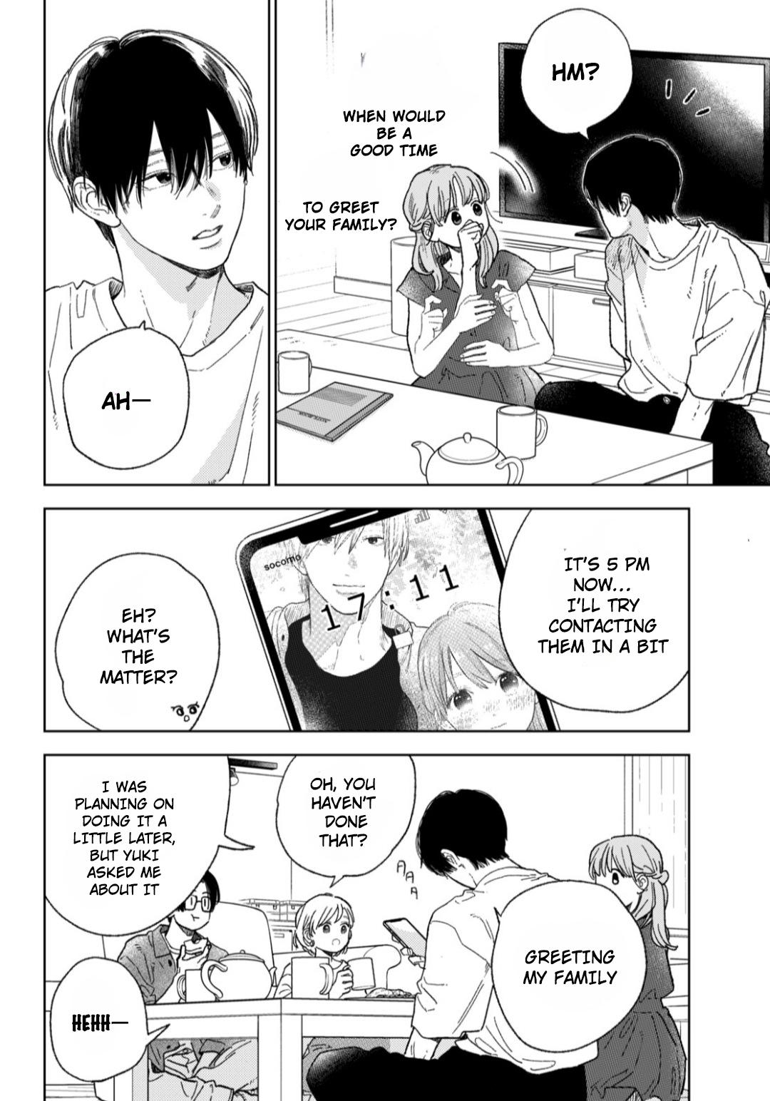 Yubisaki to Renren Chap 35 - Next Chap 36