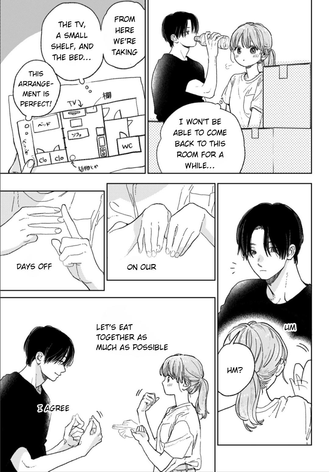Yubisaki to Renren Chap 35 - Next Chap 36