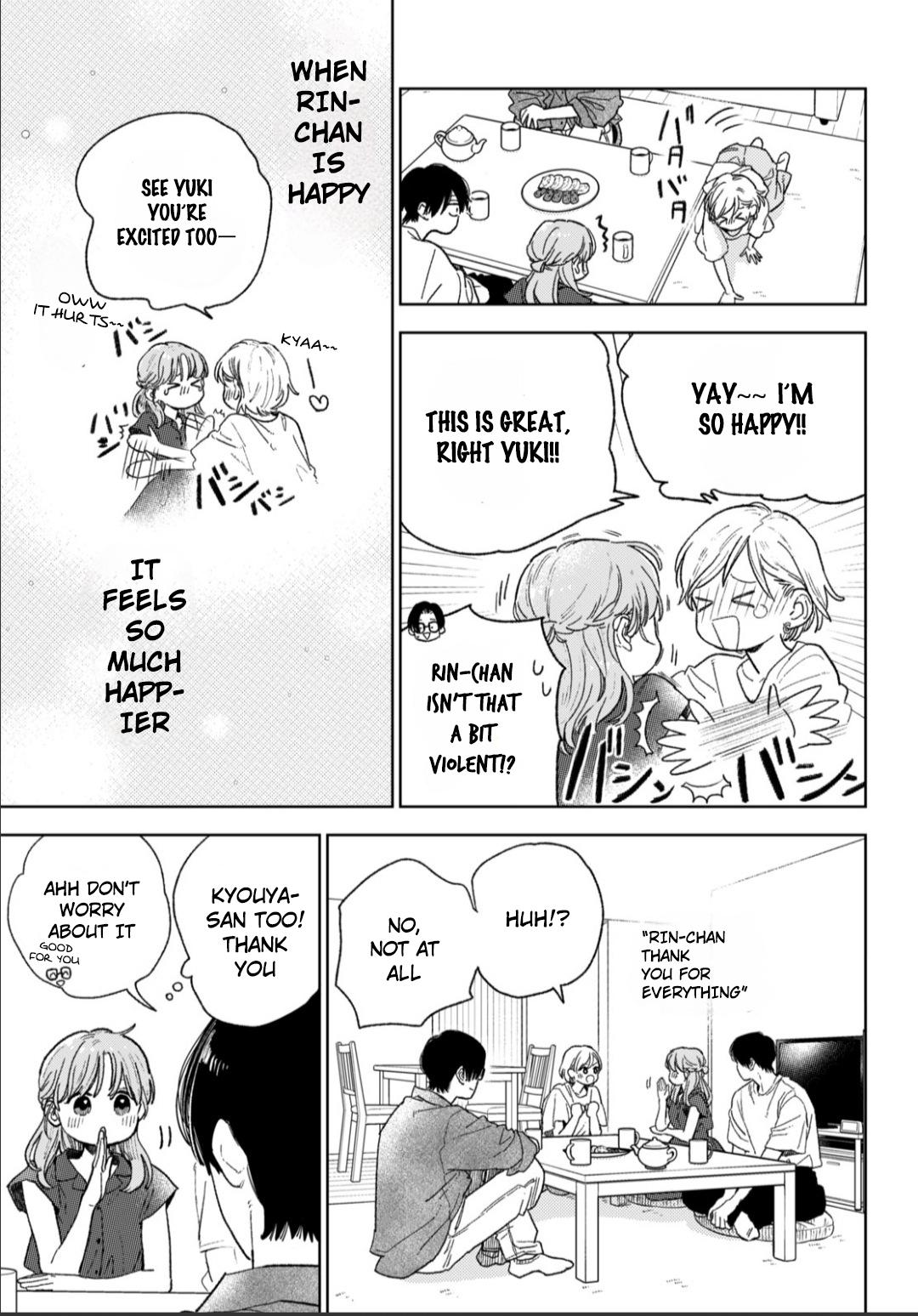 Yubisaki to Renren Chap 35 - Next Chap 36