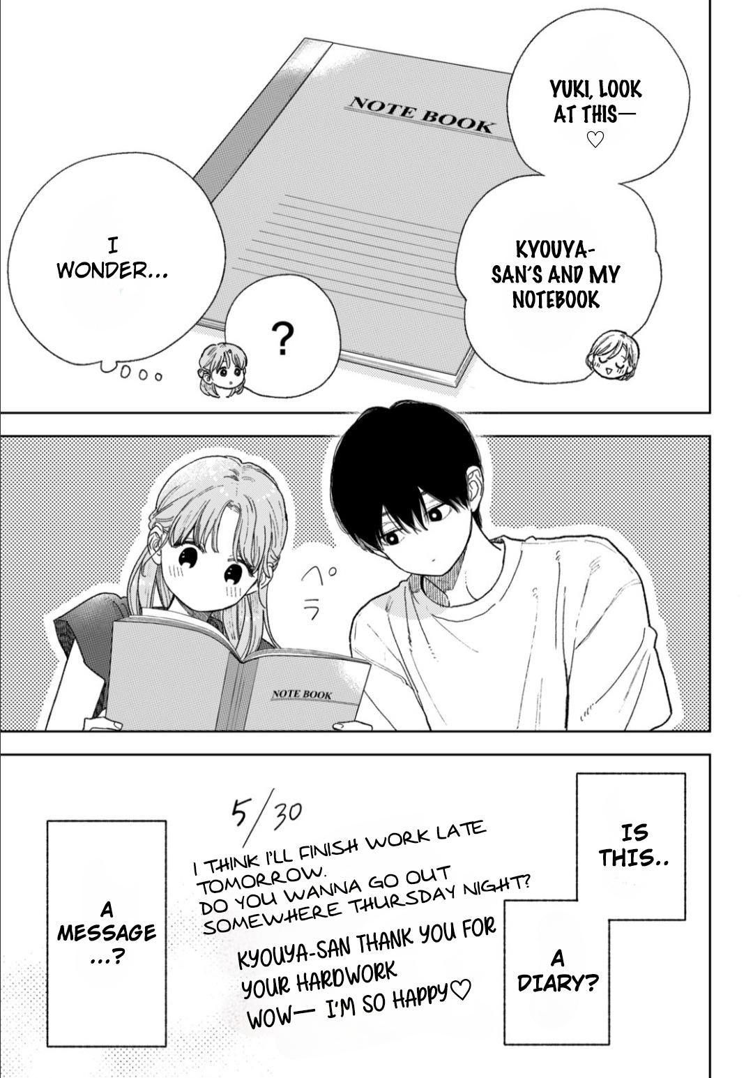 Yubisaki to Renren Chap 35 - Next Chap 36
