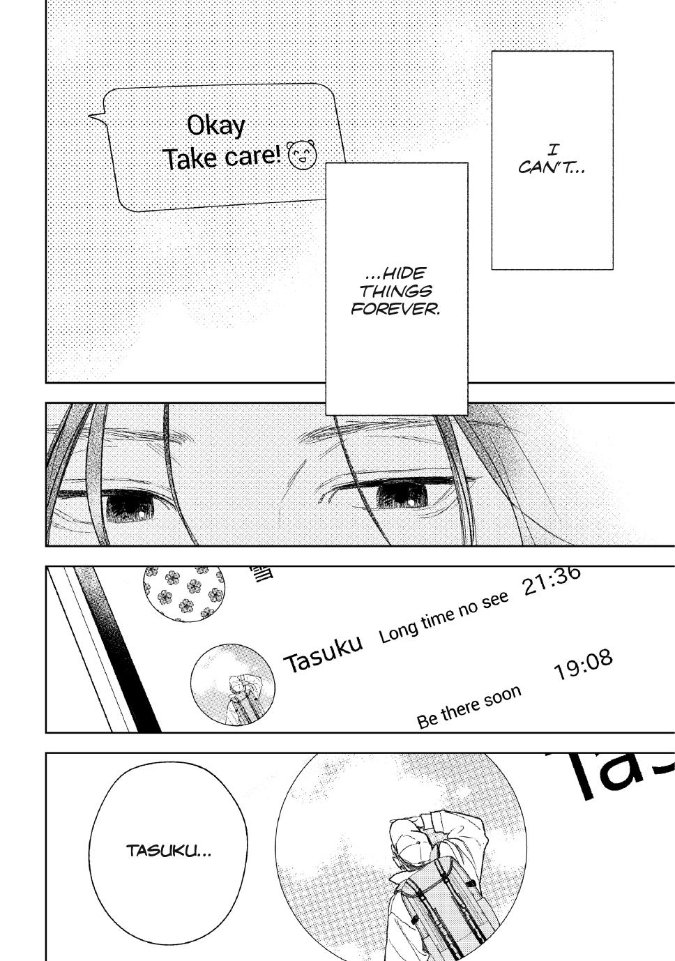 Yubisaki to Renren Chap 38 - Next Chap 39