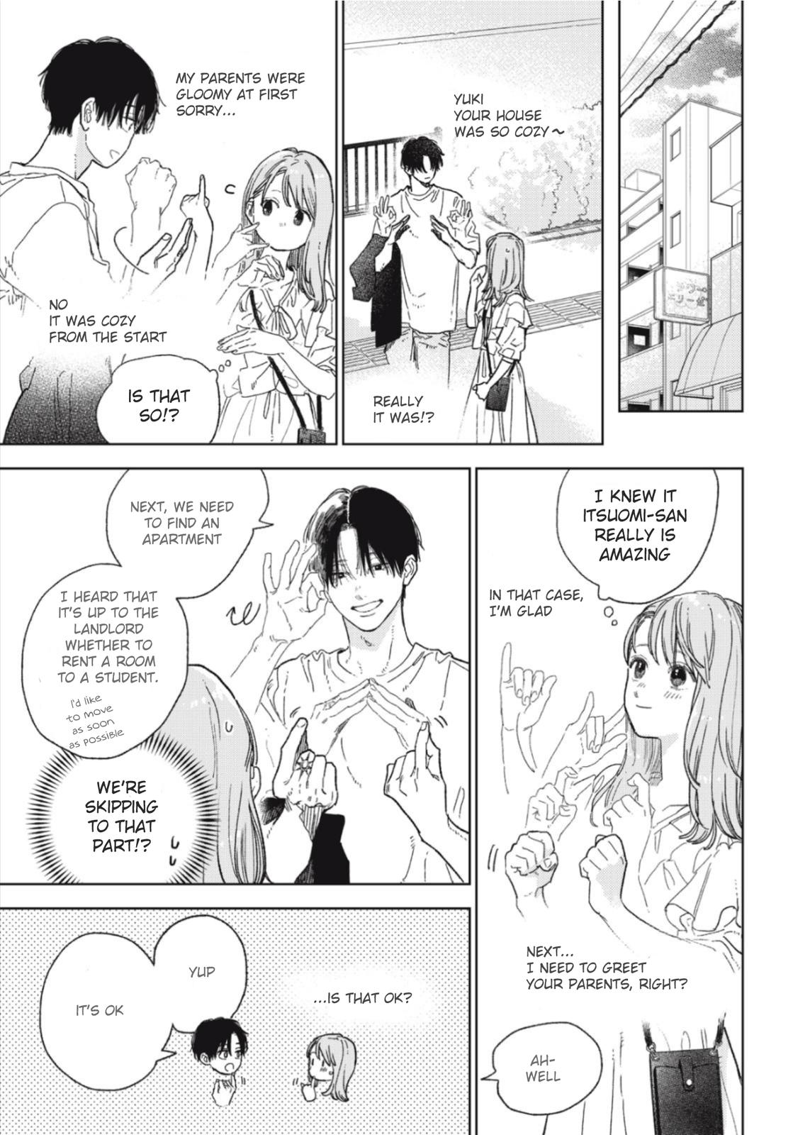 Yubisaki to Renren Chap 33 - Next Chap 34