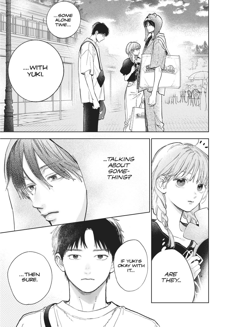 Yubisaki to Renren Chap 45 - Next Chap 46