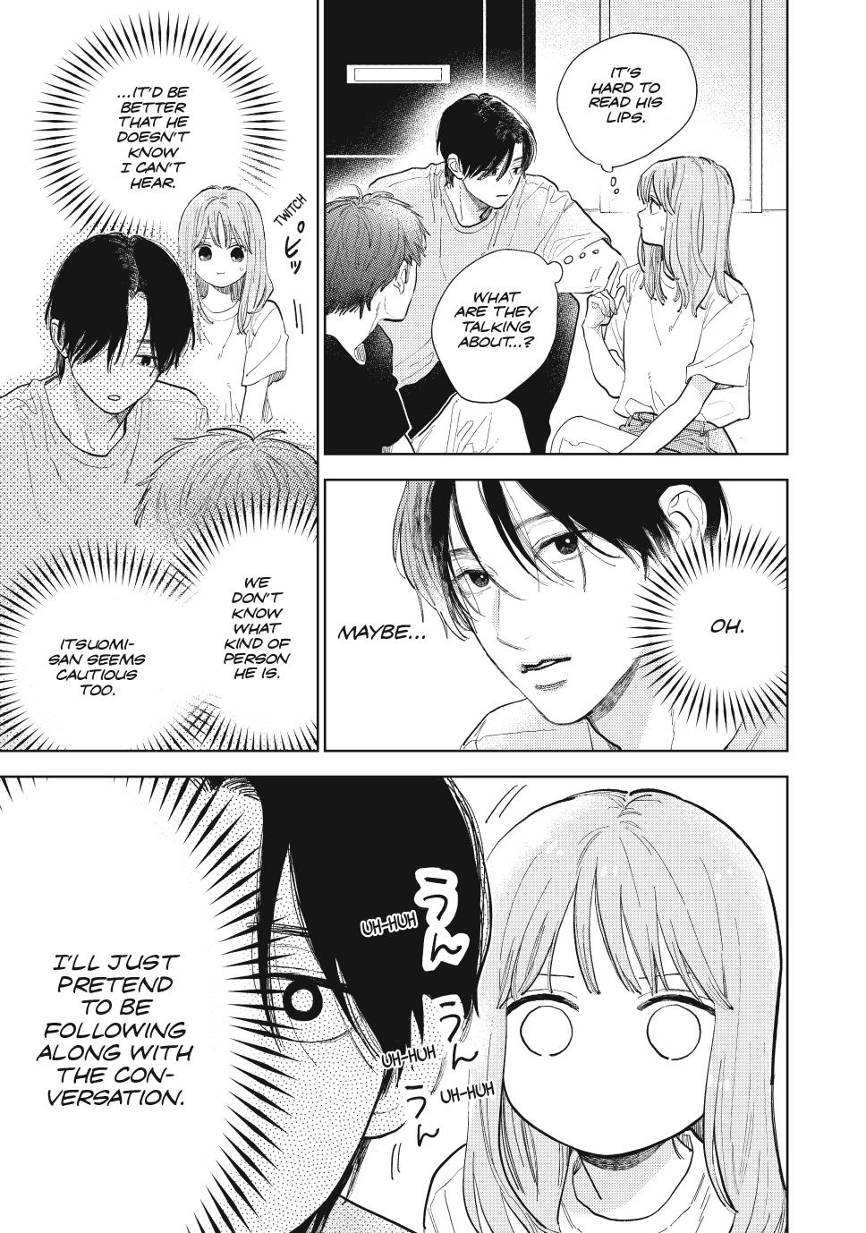 Yubisaki to Renren Chap 40 - Next Chap 41