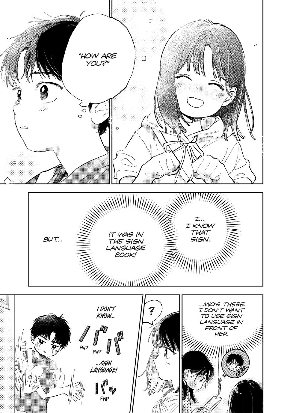 Yubisaki to Renren Chap 41 - Next Chap 42