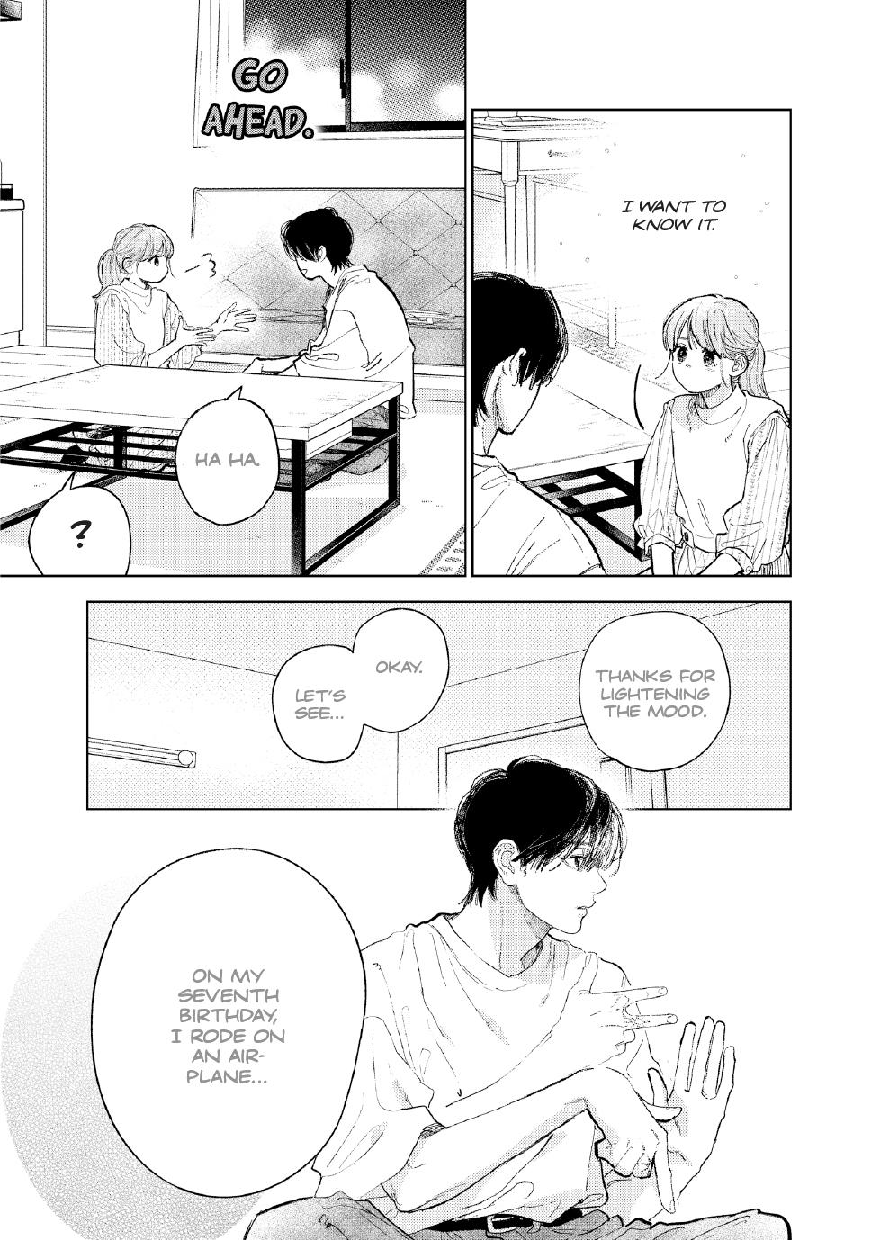 Yubisaki to Renren Chap 42 - Next Chap 43