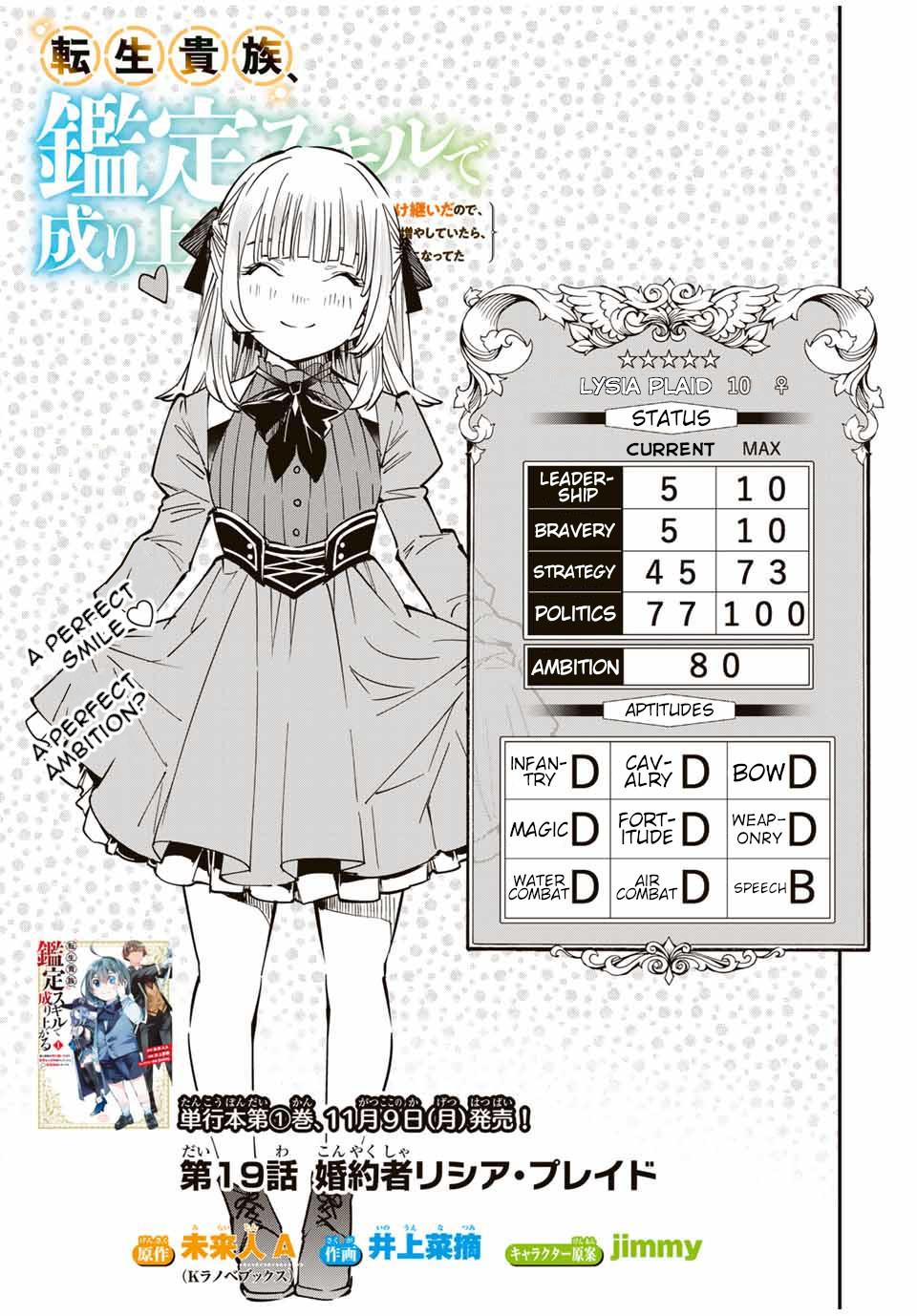 Tensei Kizoku Kantei Sukiru de Nariagaru Chap 19 - Next Chap 20
