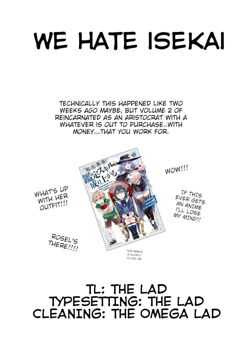 Tensei Kizoku Kantei Sukiru de Nariagaru Chap 29 - Next Chap 30