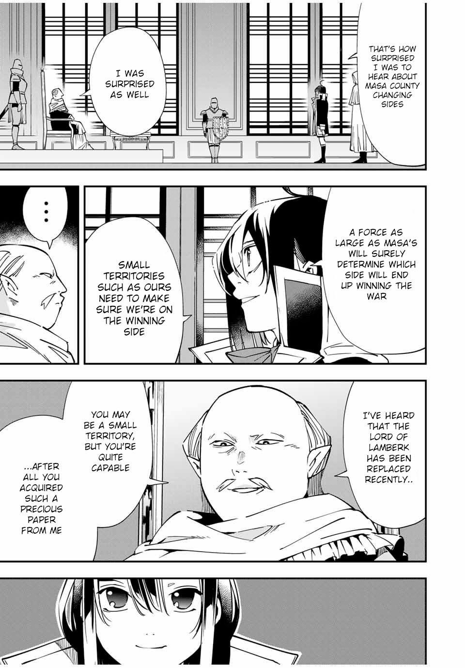 Tensei Kizoku Kantei Sukiru de Nariagaru Chap 37 - Next Chap 38