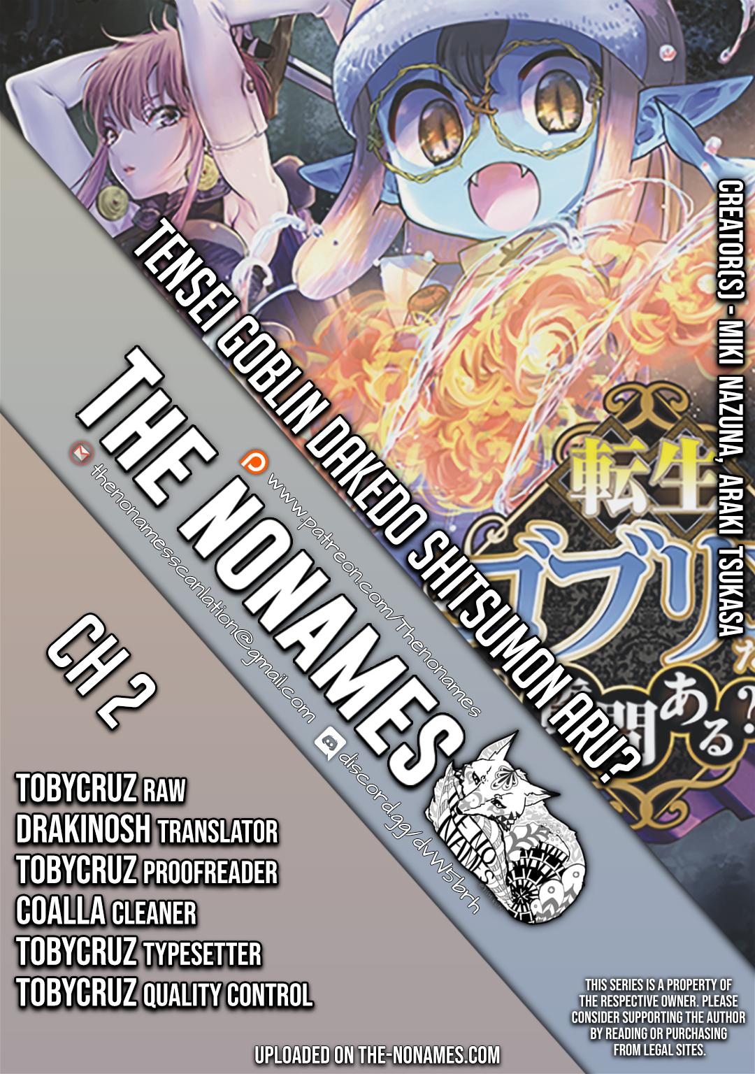 Tensei Goblin dakedo Shitsumon Aru? Chap 2 - Next Chap 3