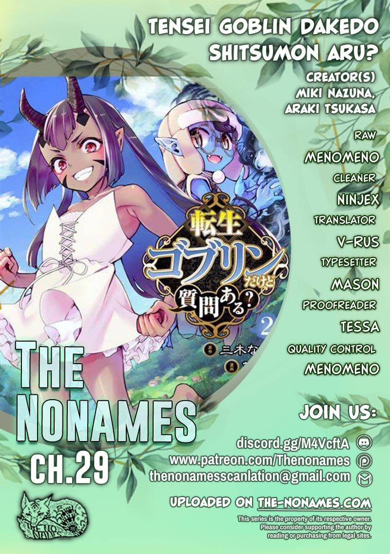 Tensei Goblin dakedo Shitsumon Aru? Chap 29 - Next Chap 30