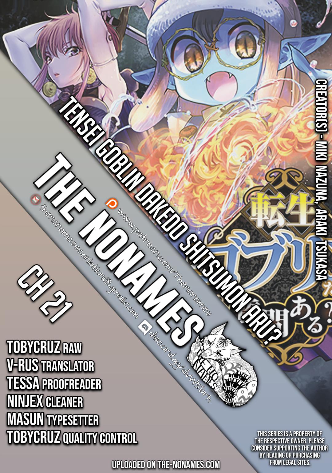Tensei Goblin dakedo Shitsumon Aru? Chap 21 - Next Chap 22
