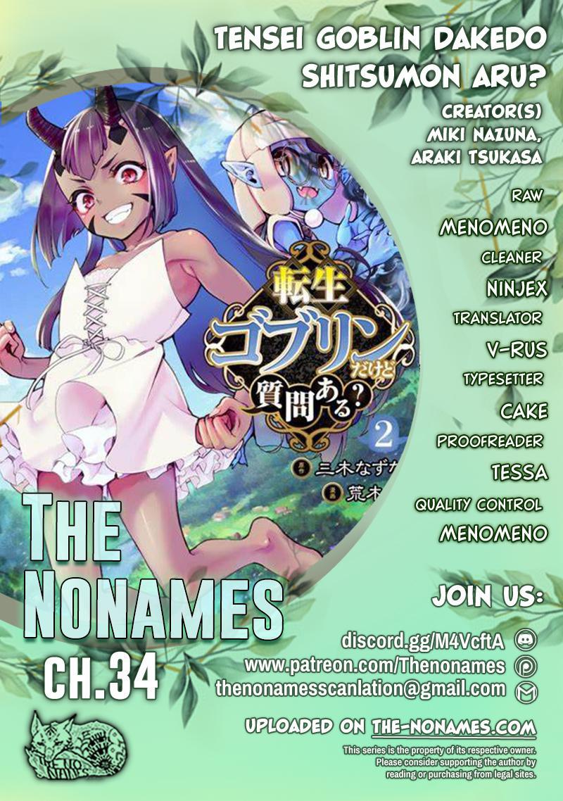 Tensei Goblin dakedo Shitsumon Aru? Chap 34 - Next Chap 35