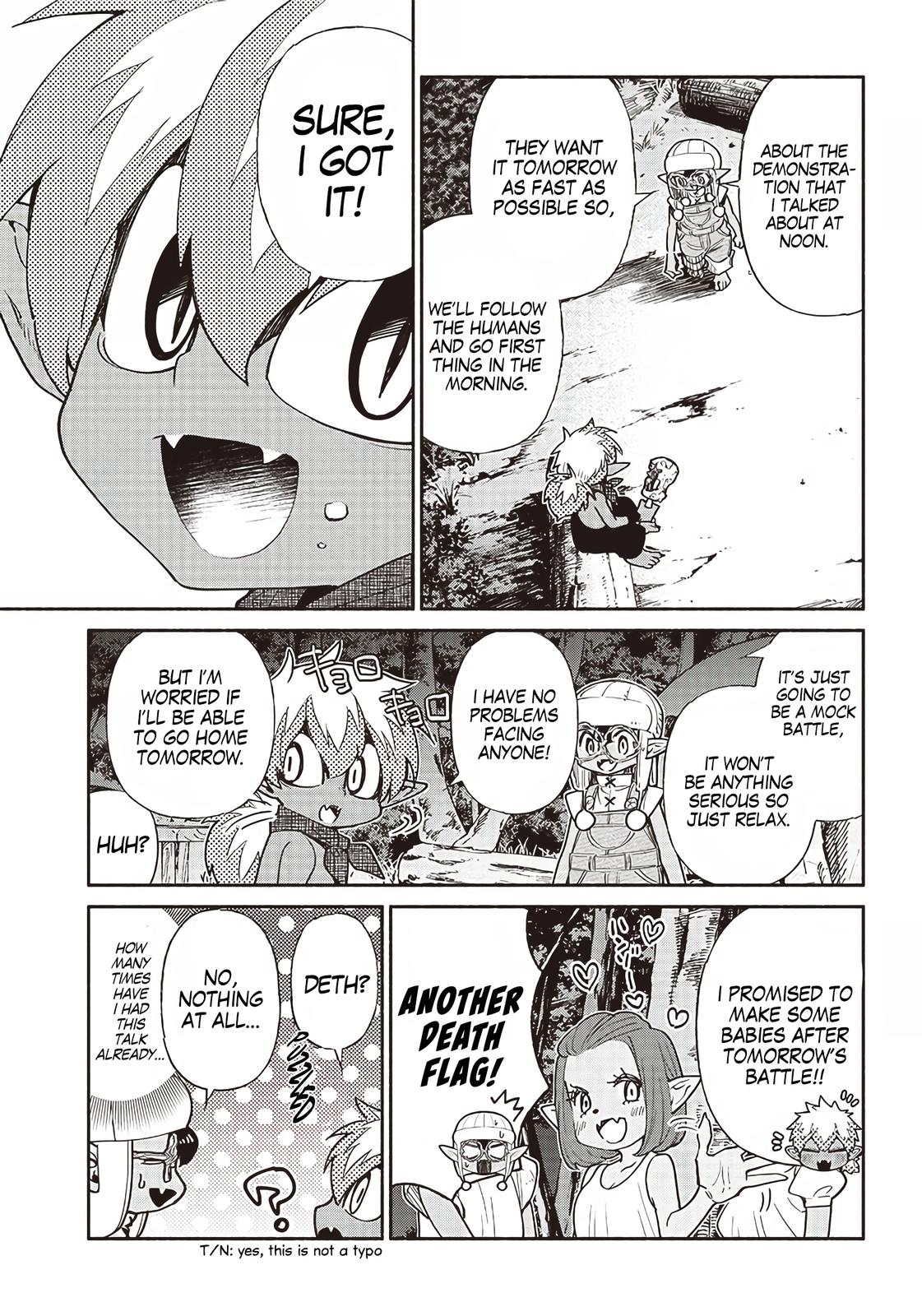 Tensei Goblin dakedo Shitsumon Aru? Chap 45 - Next Chap 46