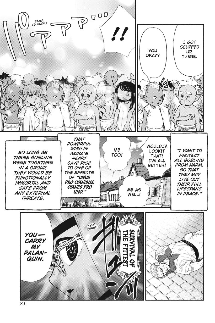 Tensei Goblin dakedo Shitsumon Aru? Chap 59 - Next Chap 60