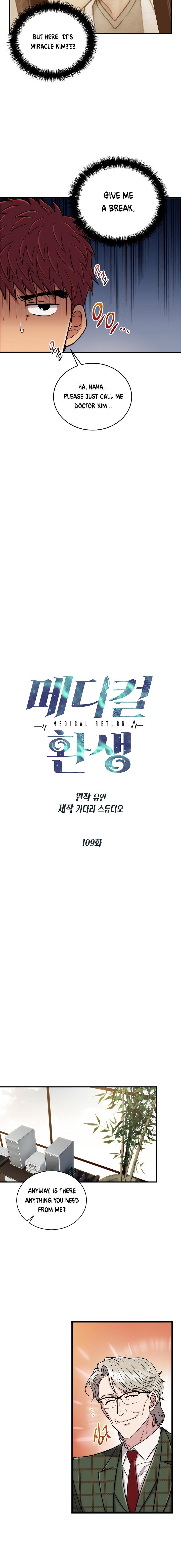 Medical Return Chap 109 - Next Chap 110