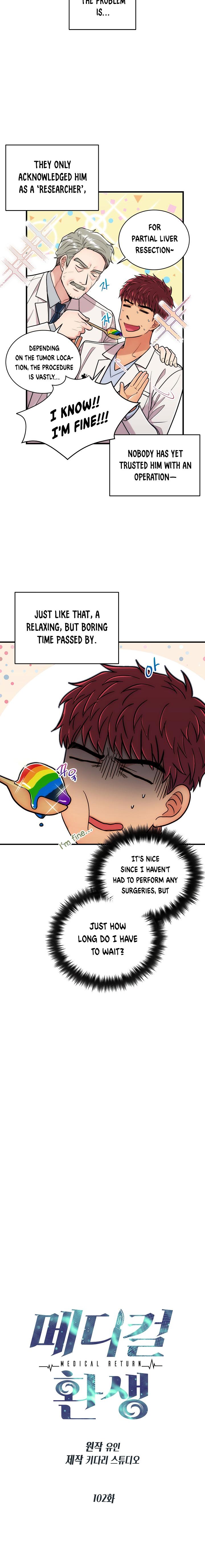Medical Return Chap 102 - Next Chap 103