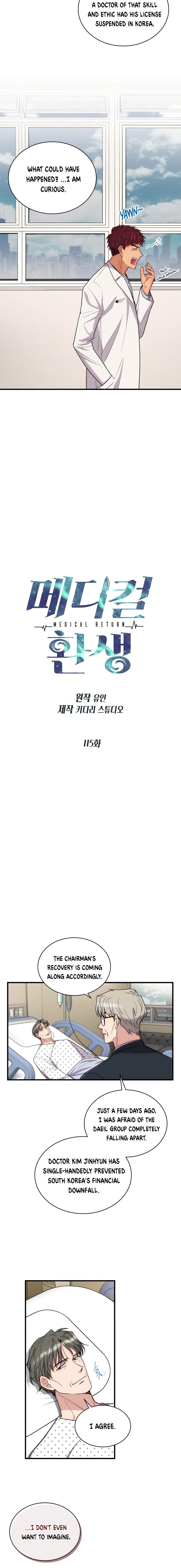 Medical Return Chap 115 - Next Chap 116
