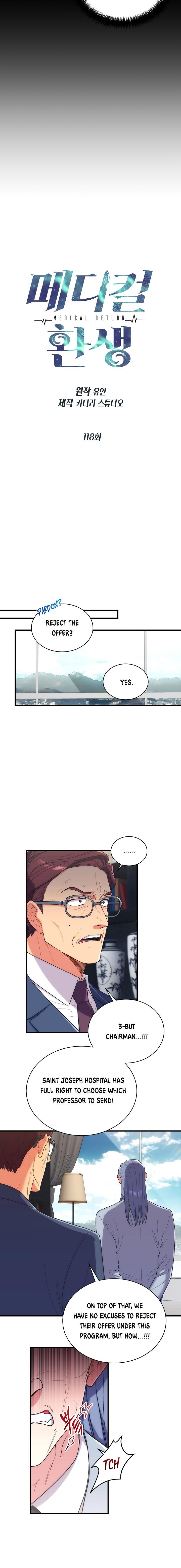 Medical Return Chap 118 - Next Chap 119