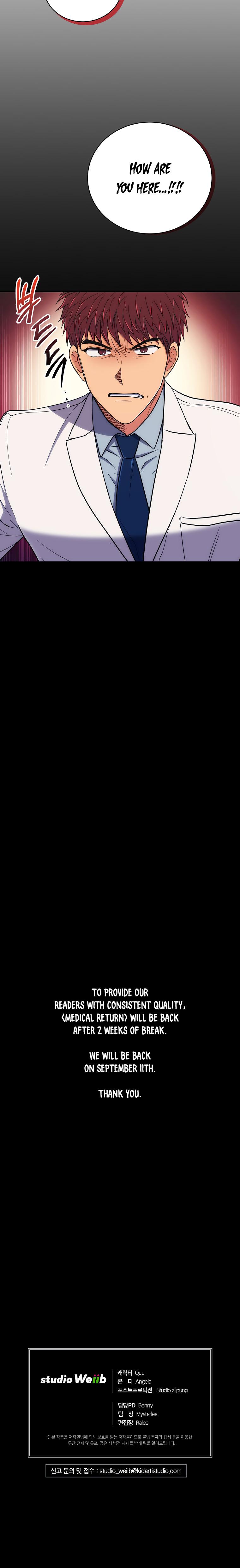 Medical Return Chap 128 - Next Chap 129