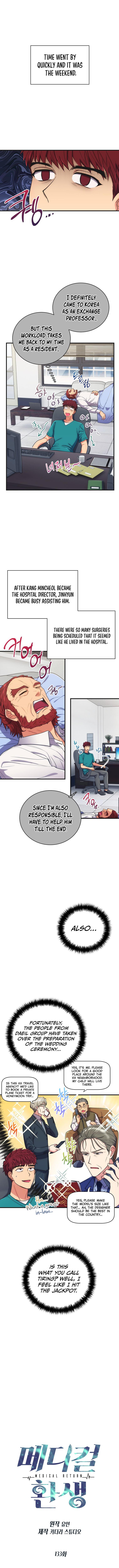 Medical Return Chap 133 - Next Chap 134