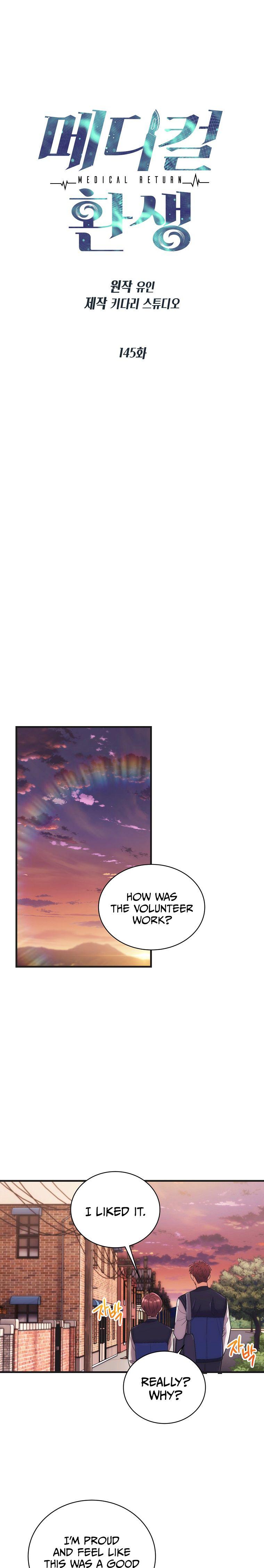 Medical Return Chap 145 - Next Chap 146