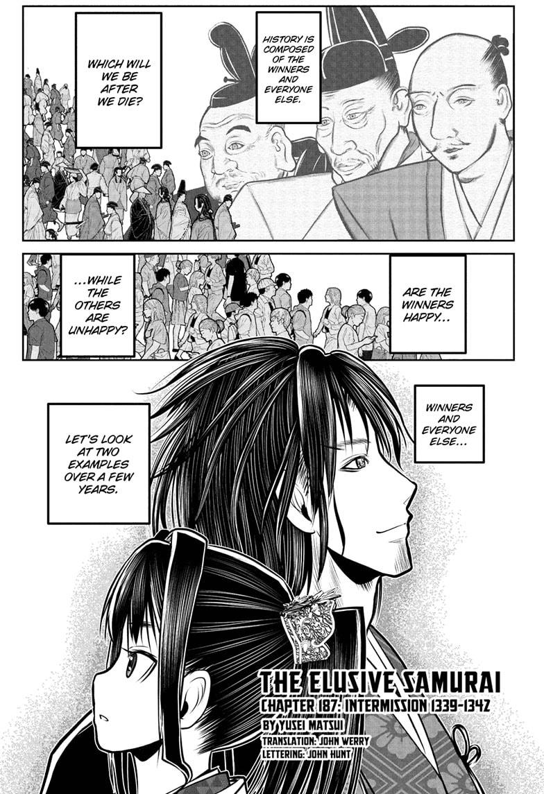 The Elusive Samurai Chap 187 - Next Chap 188