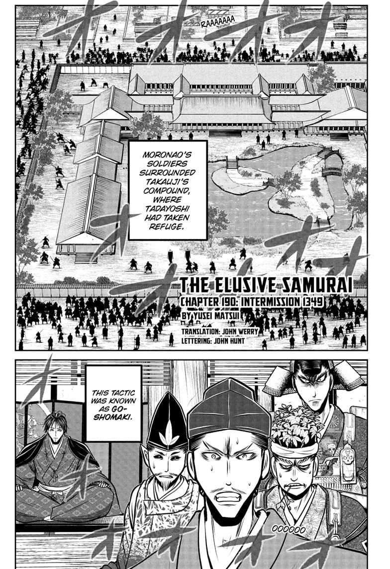 The Elusive Samurai Chap 190 - Next Chap 191