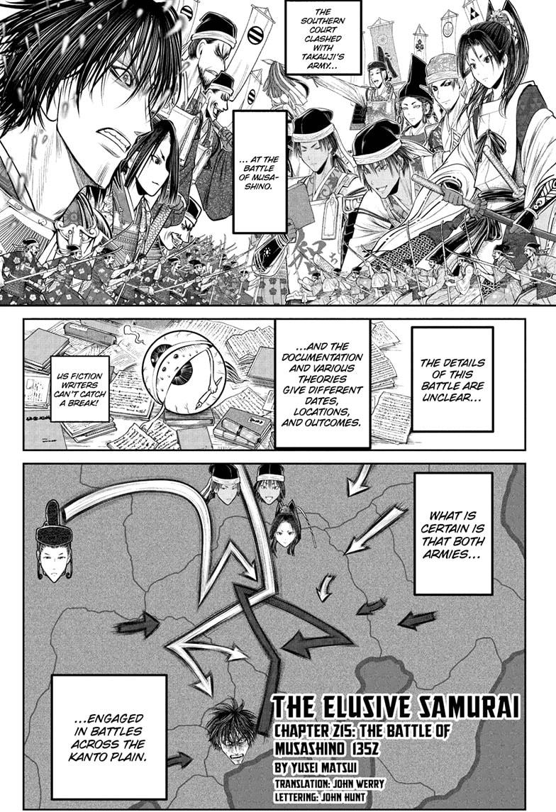 The Elusive Samurai Chap 215 - Next Chap 216