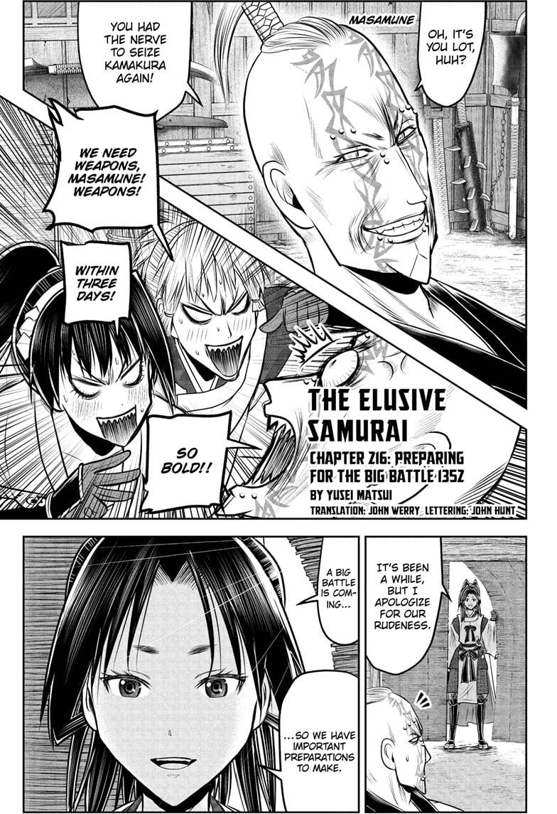 The Elusive Samurai Chap 216 - Next Chap 217